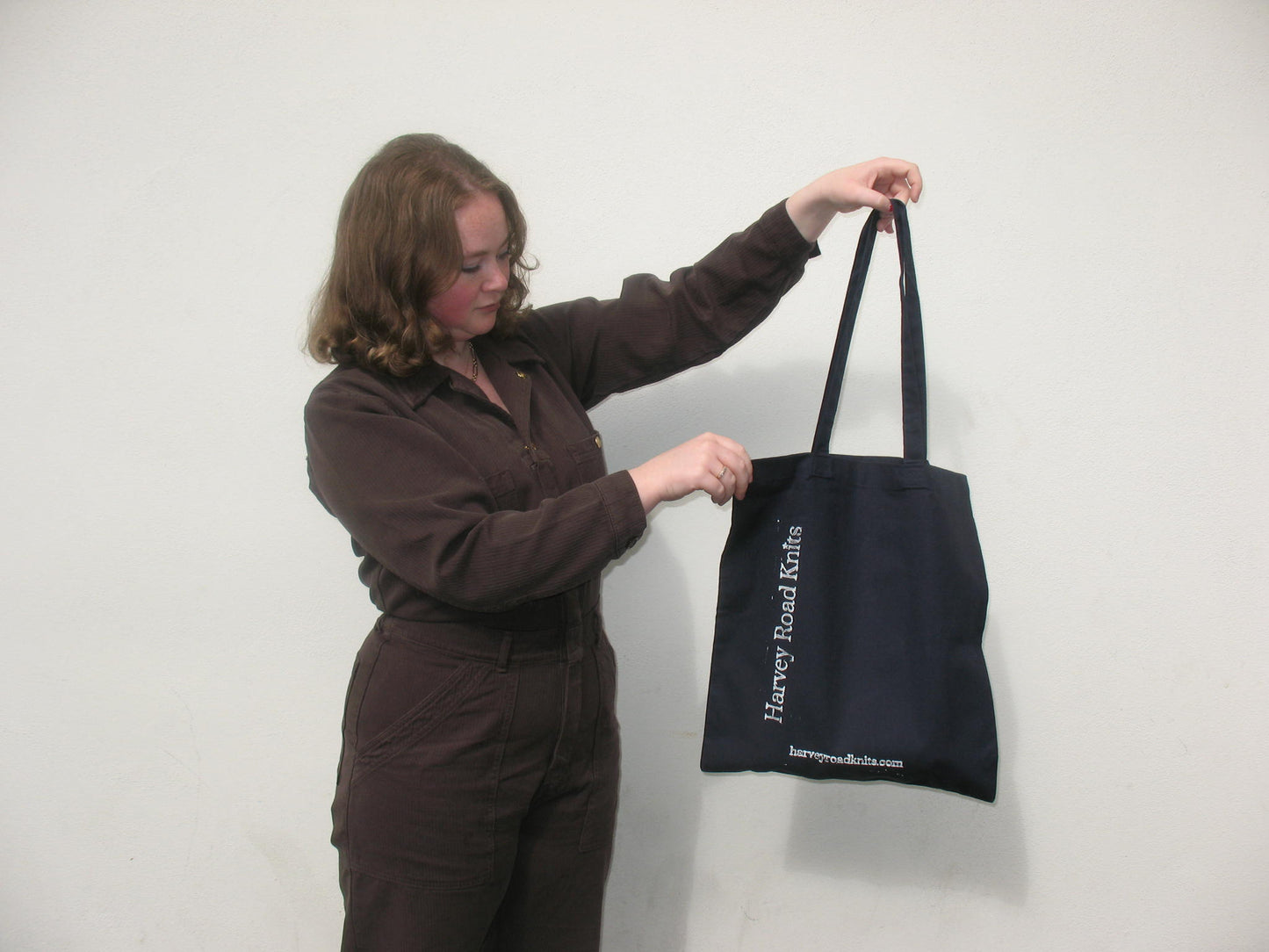 Hand-Stamped Project Bags