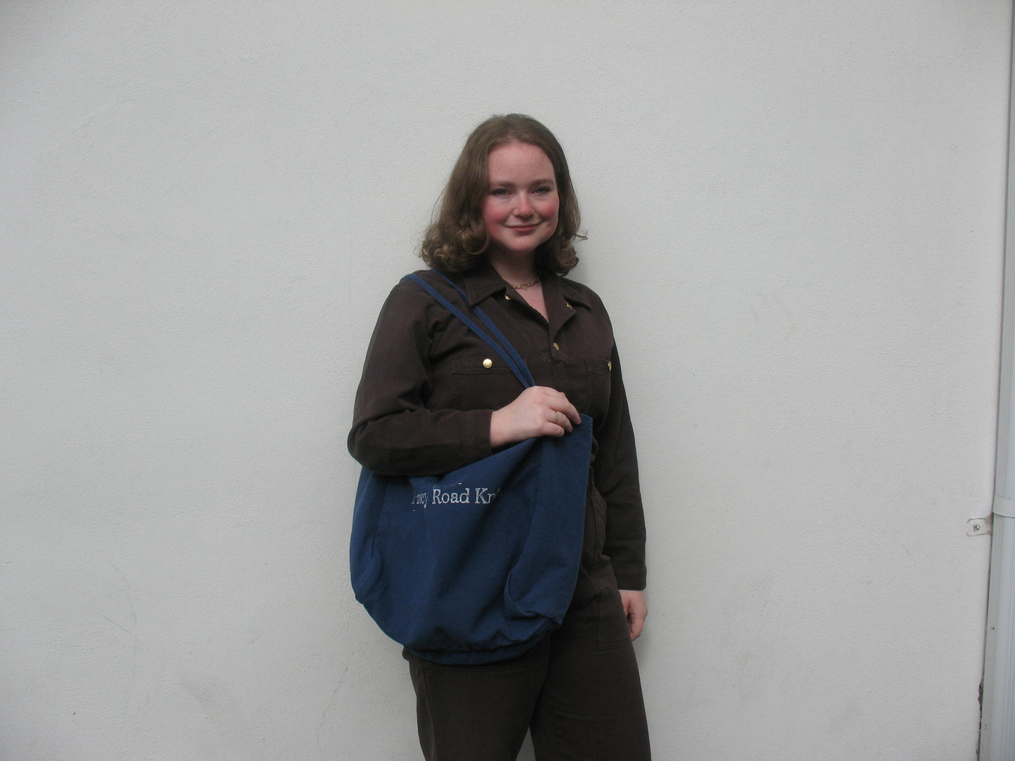 Hand-Stamped Tote Bag
