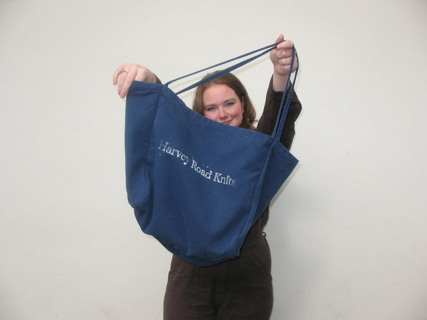 Hand-Stamped Tote Bag