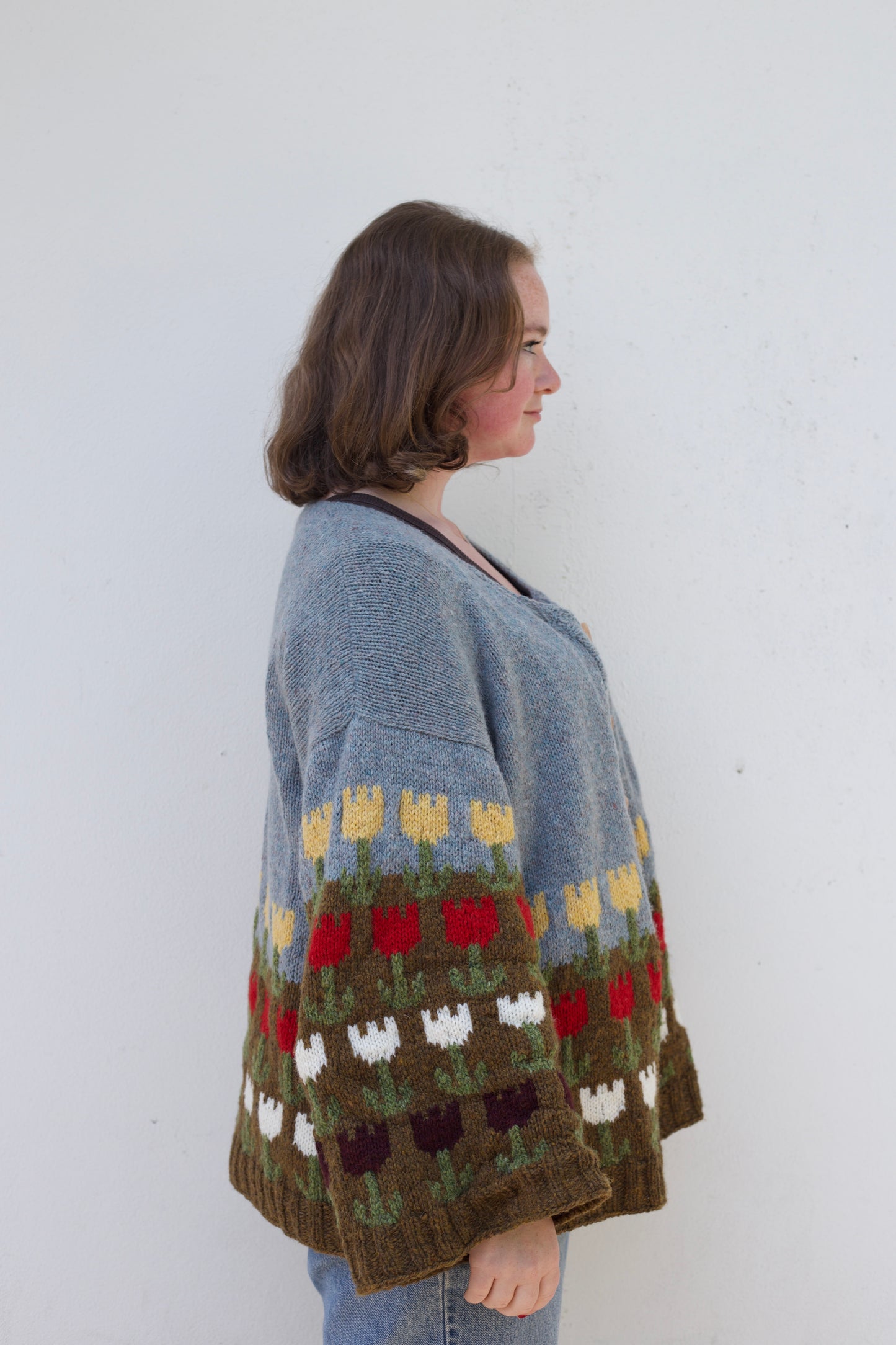 Tulip Farm Cardigan - Digital Pattern