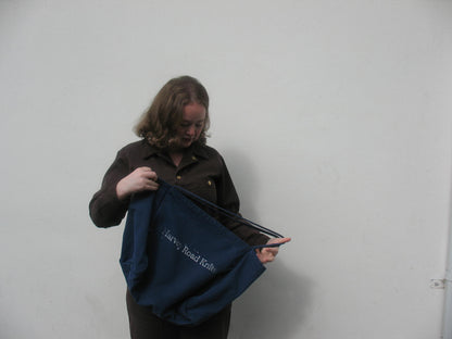 Hand-Stamped Tote Bag