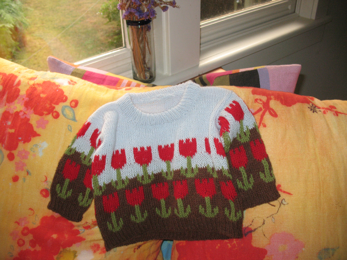 Kids Tulip Farm Sweater